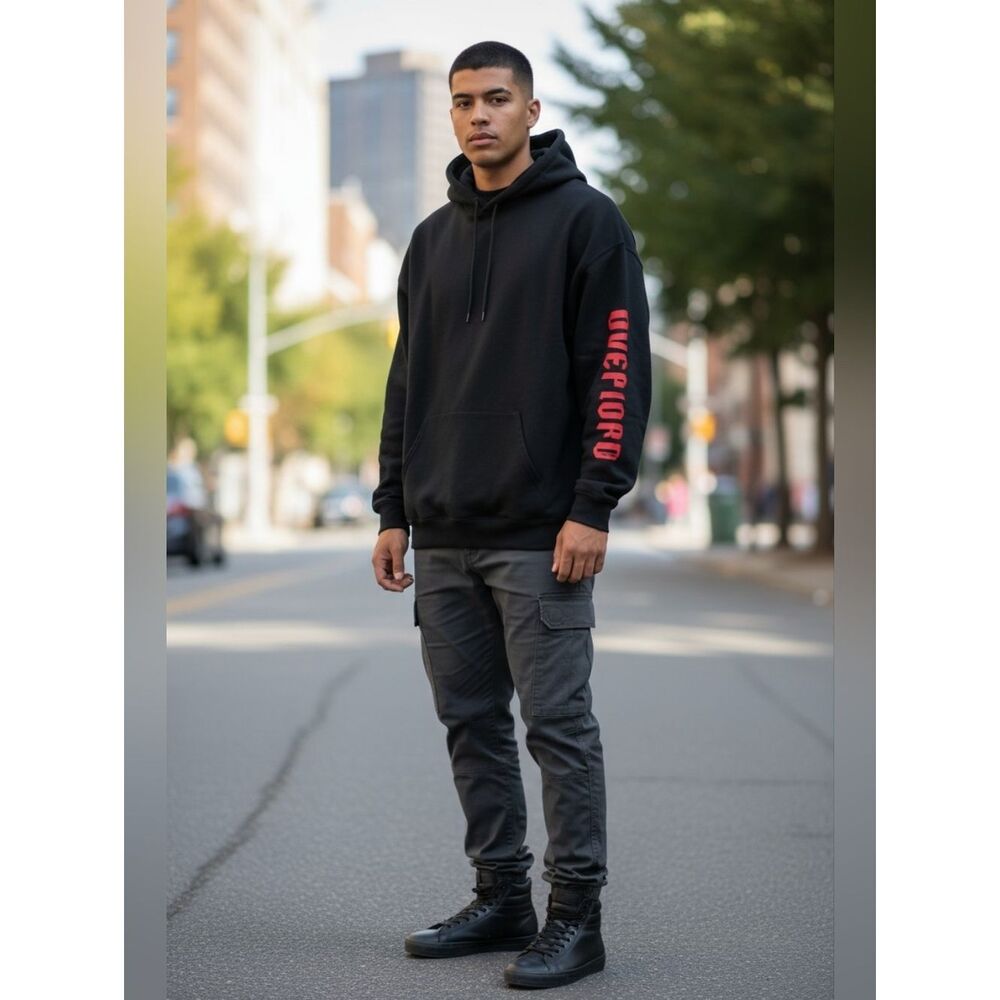 Overload Movie Men's Black Hoodie Size XL